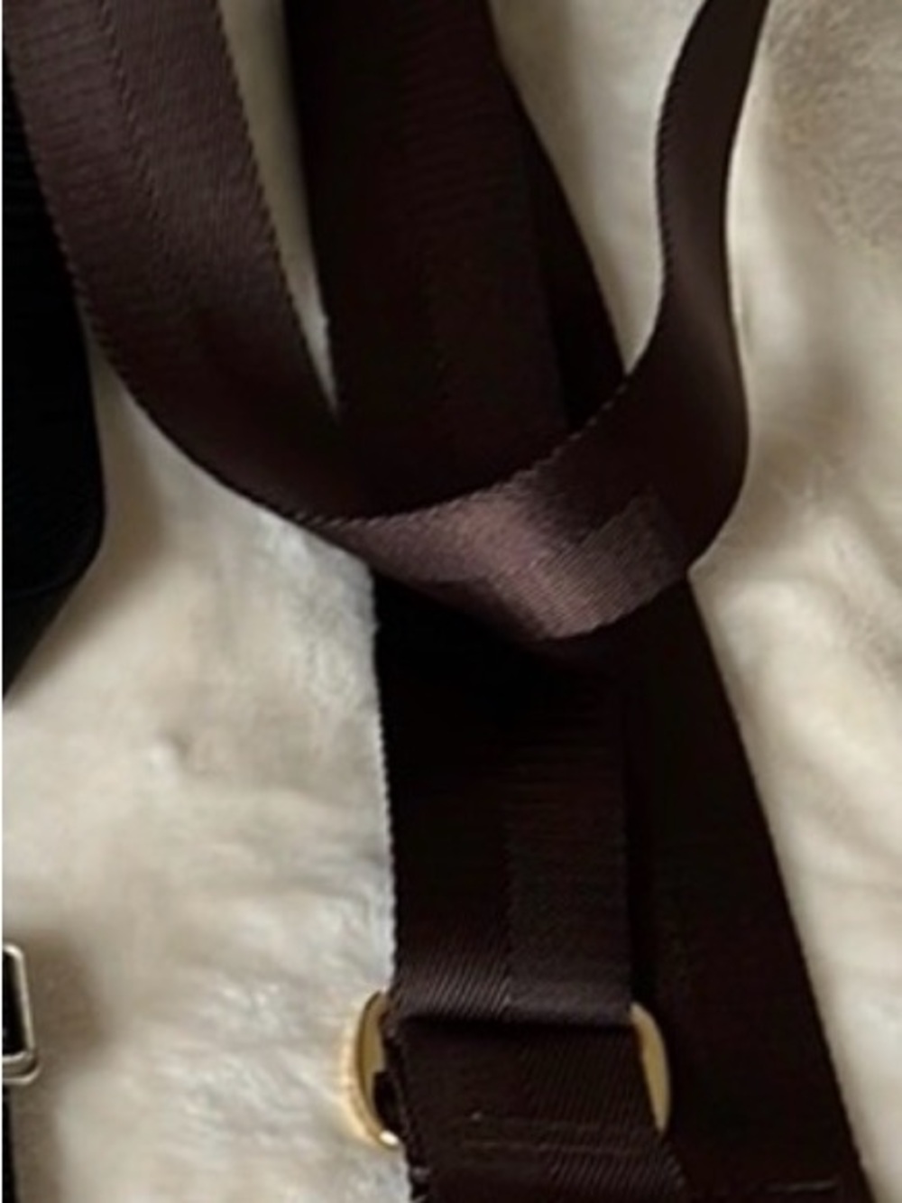 Elegant Dark Brown Crossbody Strap for Women